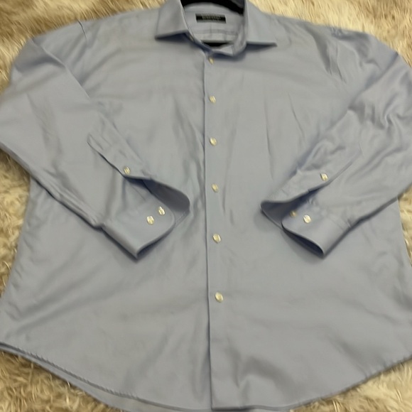 Nordstrom Trim-fit dress shirt 17 neck 32-33 - Picture 3 of 5